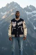 Stunt On U Signature Fleece Varsity Jacket | Glow in the Dark Edition